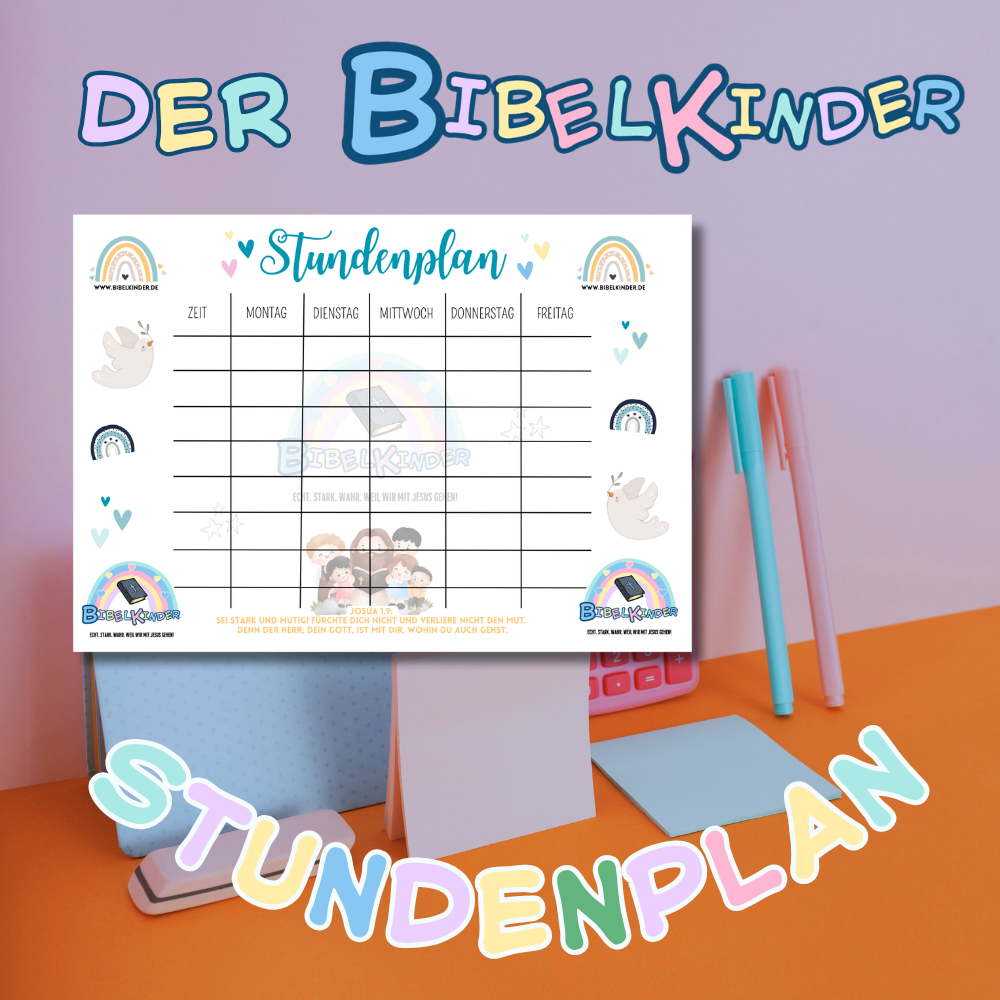 Kostenloser Stundenplan als PDF – Gratis Download